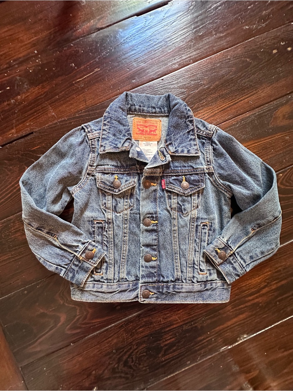 Levi's Boys/Unisex Medium Blue Denim Jacket - NWOT